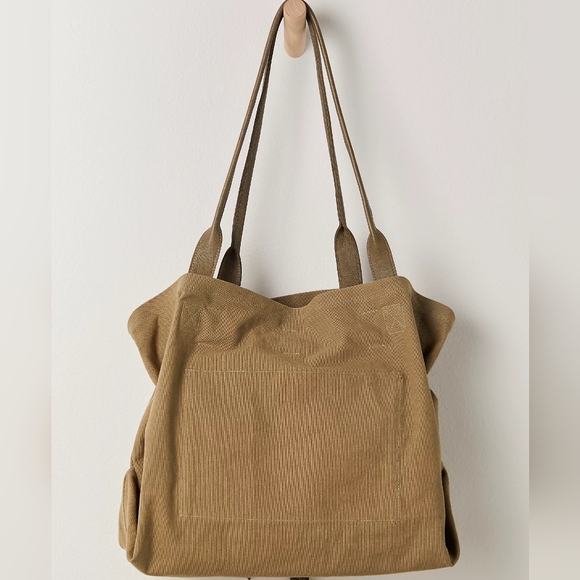 Free People Daybreaker Tote/Olive - Picture 5 of 10